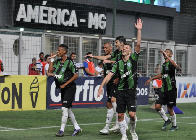 América-MG passeia no Horto (Foto: Carlos Cruz/Assessoria AFC)