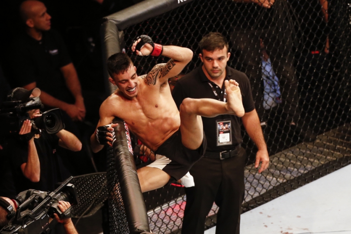Thomas Almeida subiu para a sexta posição na lista dos galos do UFC (FOTO: William Lucas/Inovafoto)