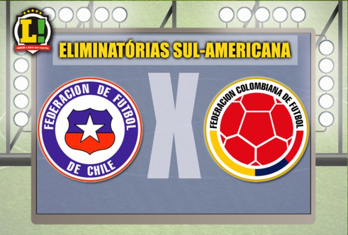 presentação Chile x Colômbia Eliminatórias Sul-Americanas