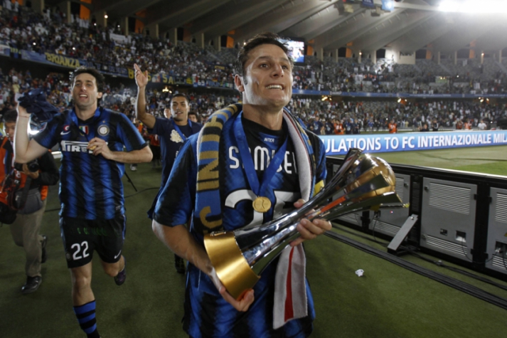 Veja as imagens da carreira de Javier Zanetti (Foto: FADI AL-ASSAAD)