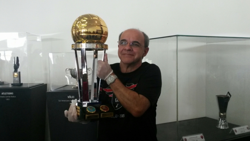 Primeiro dia de Flamengo 120 anos na Gávea (Foto: David Nascimento/LANCE!Press)