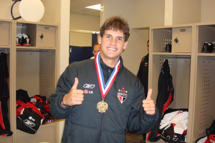Flavio Paulino foi revelado na base do São Paulo (Foto: Divulgação)