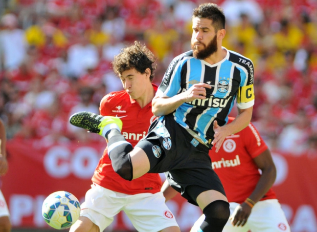 Internacional x Grêmio (Foto: Ricardo Rímoli/Lancepress!)