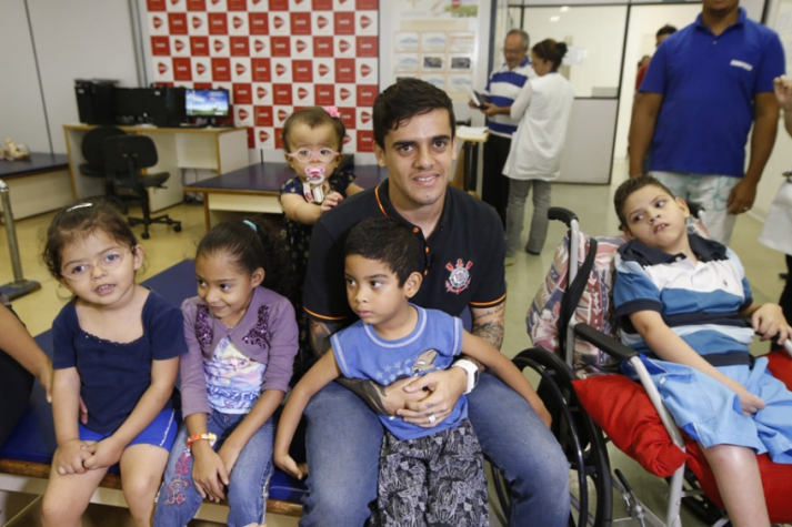Fagner - Corinthians na AACD (Foto: Ari Ferreira/Lancepress!)
