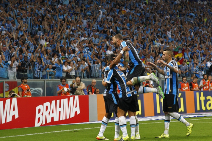 Em casa, Grêmio tem 13 vitórias, três empates e duas derrotas neste Brasileiro (Foto: Lucas Uebel/Grêmio)