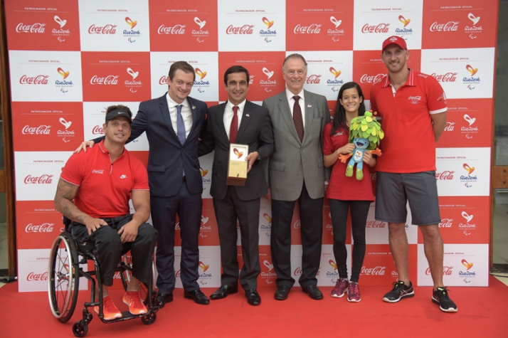 Coca-Cola anuncia patrocínio aos Jogos Paralímpicos Rio-2-016 (Foto: Alexandre Loureiro/Inovafoto/Coca-Cola)