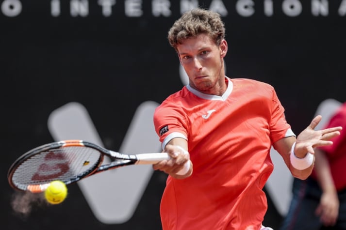 Pablo Carreño Busta contra Roberto Carballes Baena no Brasil Open 2016