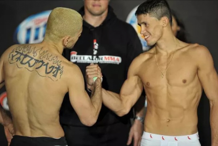 Marcos Loro e Dudu Dantas se encaram em revanche (FOTO: Divulgação/Bellator)