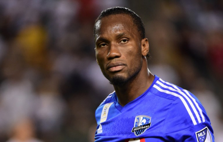 Didier Drogba, do Montreal, ganhou US$ 2.166.668 no ano de 2015