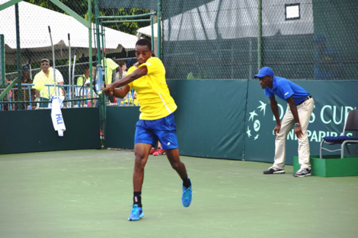 Darian King é o único tenista de Barbados que está no ranking mundial da ATP, na 243ª posição (Foto: Reprodução/Site Oficial)