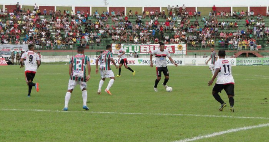 Flamengo de Guanambi e Fluminense de Feira de Santana (Foto: FBF)