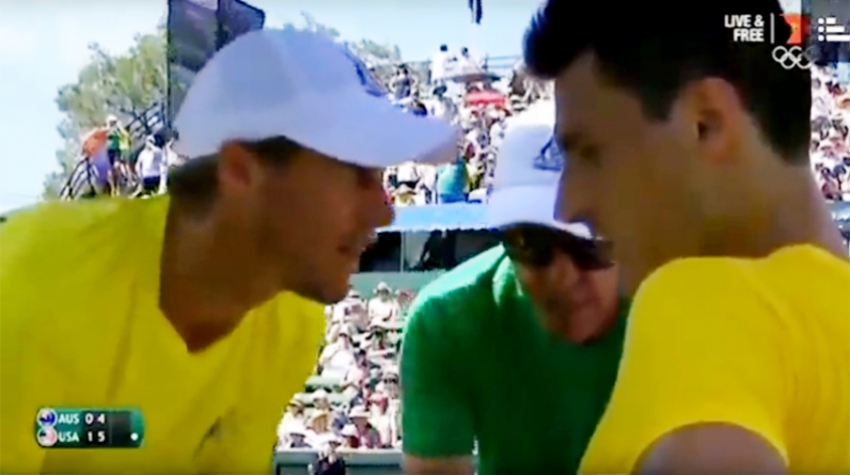 Tomic acusa Kyrgios de mentir para não jogar a Copa Davis