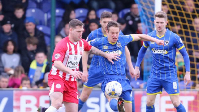 Wimbledon x Accrington Stanley (Foto: Divulgação)