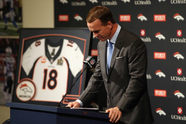 Peyton Manning em Coletiva