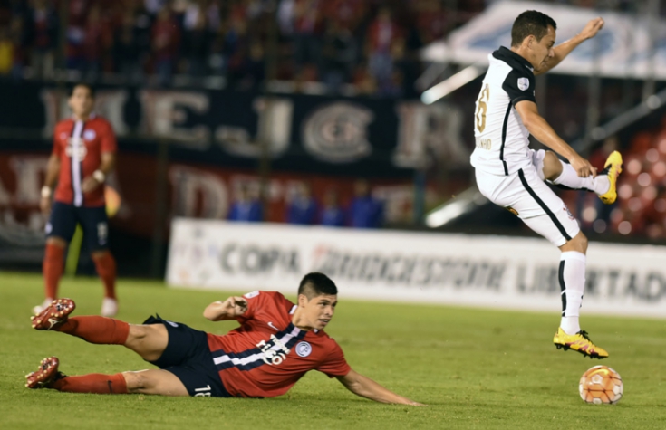 Libertadores - Cerro Porteno x Corinthians (foto:NORBERTO DUARTE / AFP)