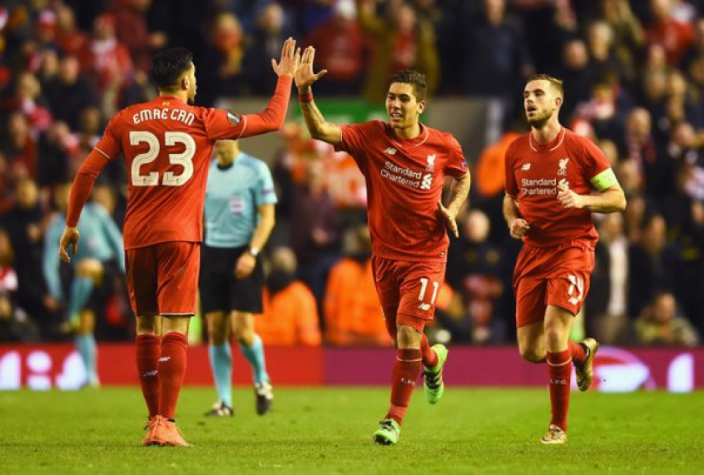 Roberto Firmino - Liverpool x Manchester United (Foto: Divulgação)
