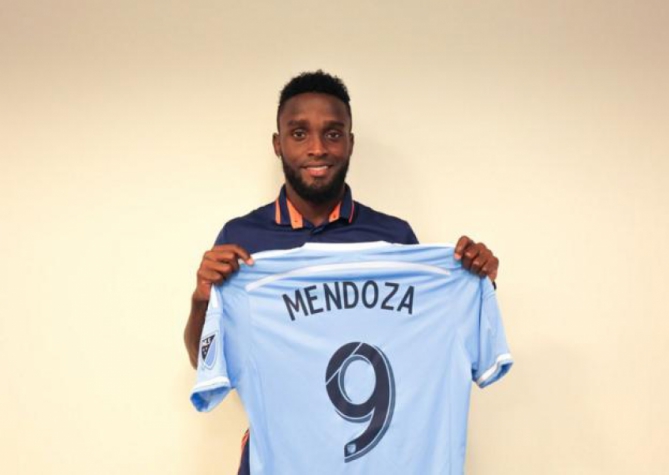 Mendonza vestirá a camisa 9 (Foto: Divulgação)