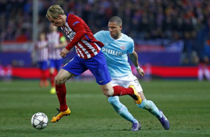 Atlético de Madrid x PSV (Foto: Divulgação)