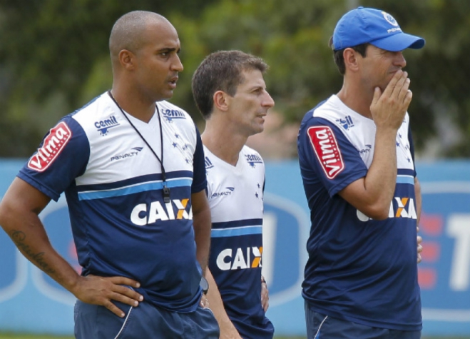 Deivid - treino (Foto: Site Oficial / Cruzeiro)