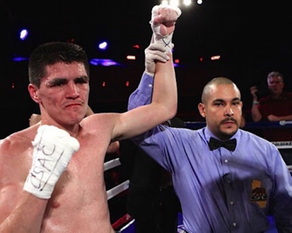 Patrick Teixeira luta no card preliminar de Saúl Canelo e Amir Khan (FOTO: Divulgação)