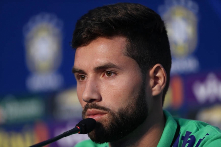 Coletiva Seleção Brasileira (foto:JEFFERSON BERNARDES/AFP)