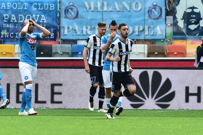 Udinese x Napoli