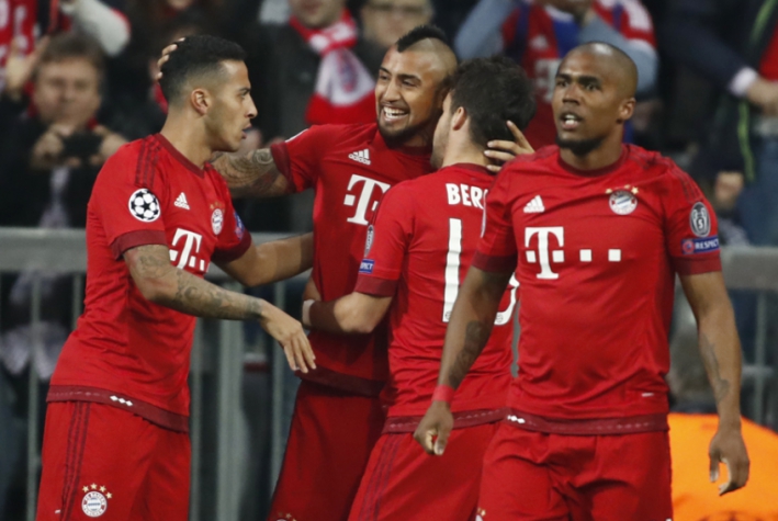 Bayern x Benfica (foto:TOBIAS SCHWARZ / AFP)