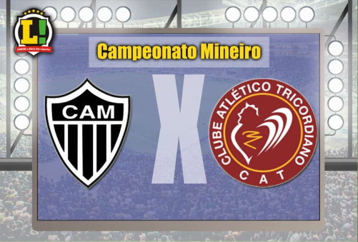 Apresentação Atlético-MG x Tricordiano Campeonato Mineiro