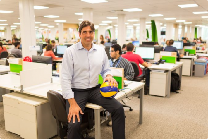 Giovane trabalha atualmente dentro do Comitê Rio-2016, como gerente de competições (Foto: Alex Ferro/Rio 2016)