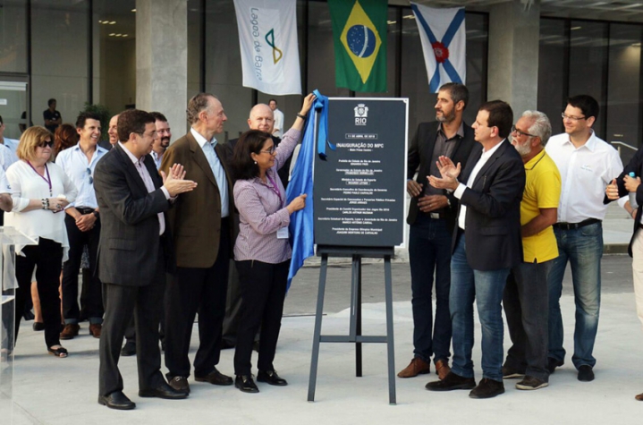 Inauguração do Centro Principal de Mídia