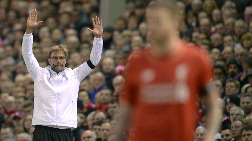 HOME - Liverpool x Borussia Dortmund - Liga Europa - Klopp (Foto: Oli Scarff/AFP)
