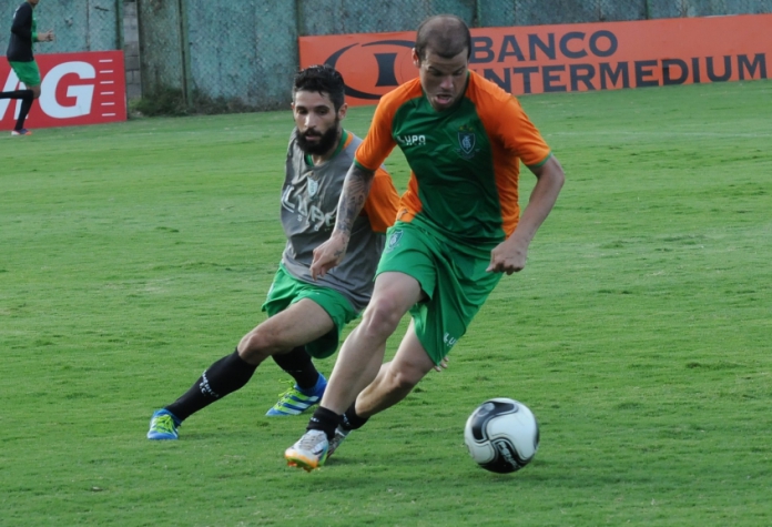 Tiago Luís, atacante do América-MG (Foto: Divulgação/América-MG)