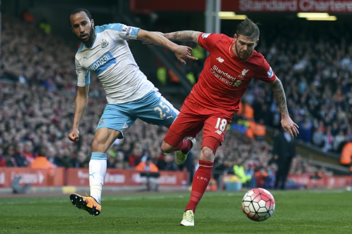 Liverpool x Newcastle