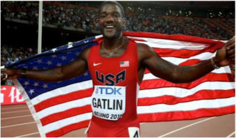 Astro americano, Justin Gatlin, estará no Desafio Mano a Mano, no Rio de JAneiro (Foto: Divulgação)