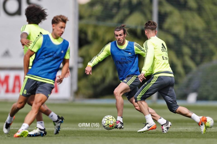 Bale - Treino do Real Madrid