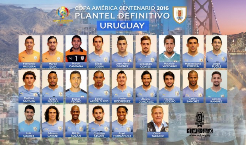 Ao lado de Suárez, Cavani e Godín, Martin Silva disputará a Copa América pelo Uruguai (Foto: Divulgação)