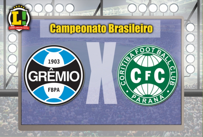 Apresentação Grêmio x Coritiba Campeonato Brasileiro