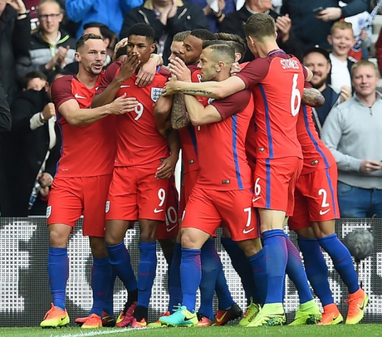 Rashford - Inglaterra x Austrália