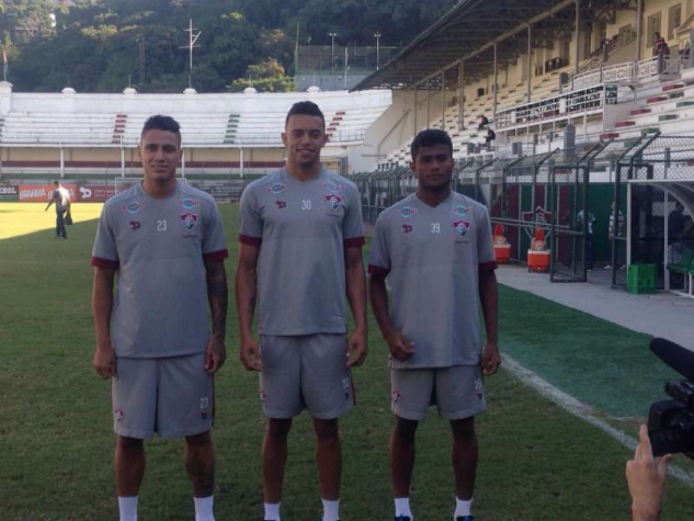 Dudu, William Matheus e Maranhão