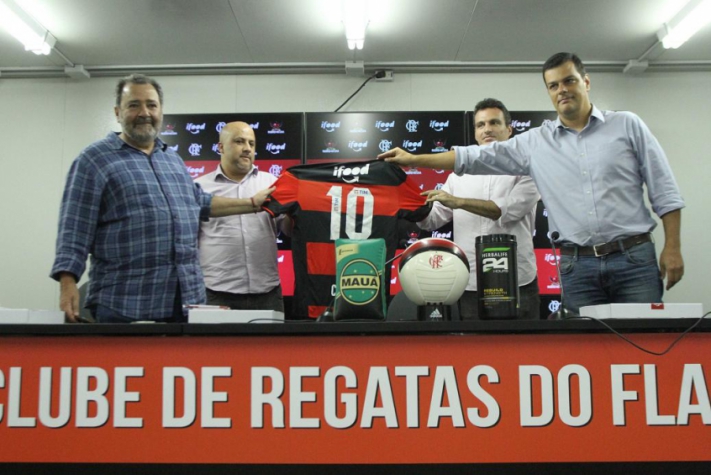 Flamengo anunciou novo patrocinador nesta sexta-feira (Gilvan de Souza / Flamengo)