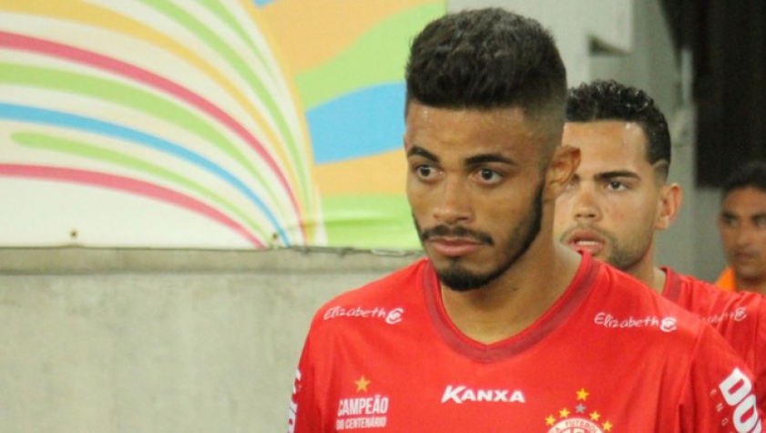 Gustavo, zagueiro do América- RN (Foto: Canindé Pereira/Divulgação)