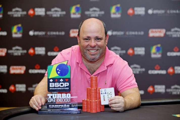 George Powidzer é campeão de um dos eventos no BSOP em Punta Del Este