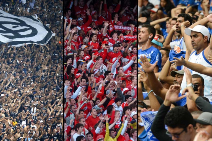 Corinthians, Inter e Cruzeiro