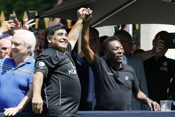 Maradona e Pele