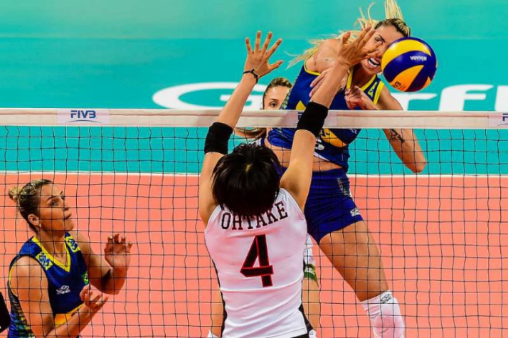 Brasil x Japão de vôlei