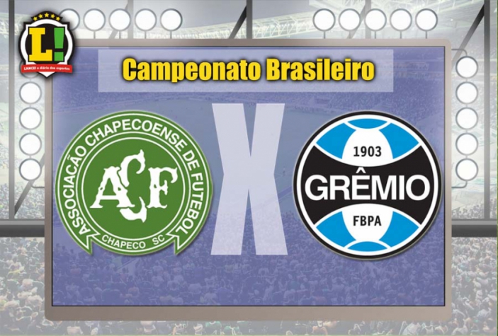 Apresentação Chapecoense x Grêmio Campeonato Brasileiro