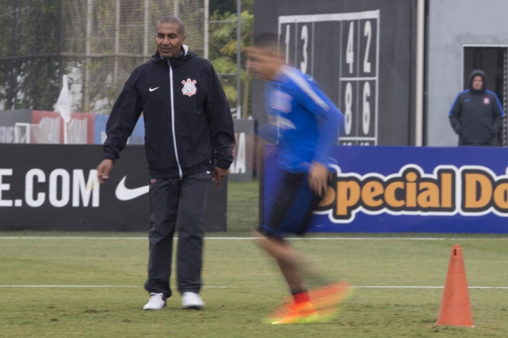 Primeiro treino do Corinthians com o novo técnico Cristóvão Borges