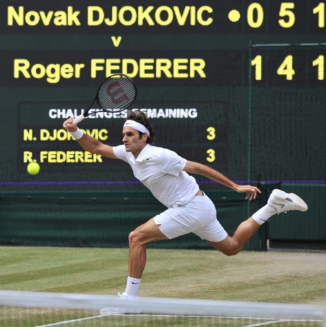 2014 Roger Federer perdeu para Novak Djokovic