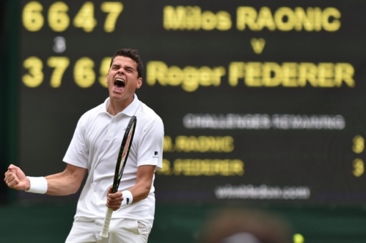Raonic x Federer