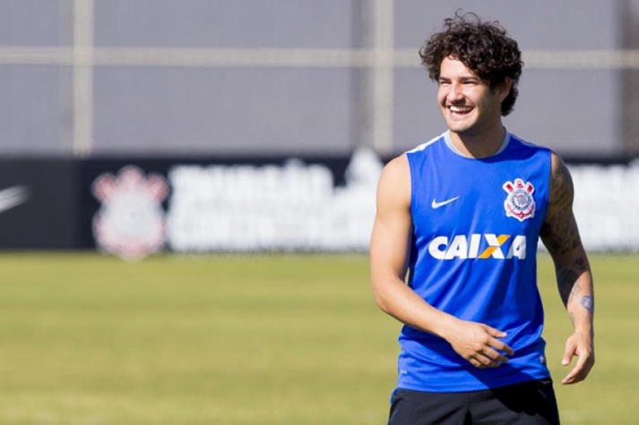 Alexandre Pato - Treino do Corinthians